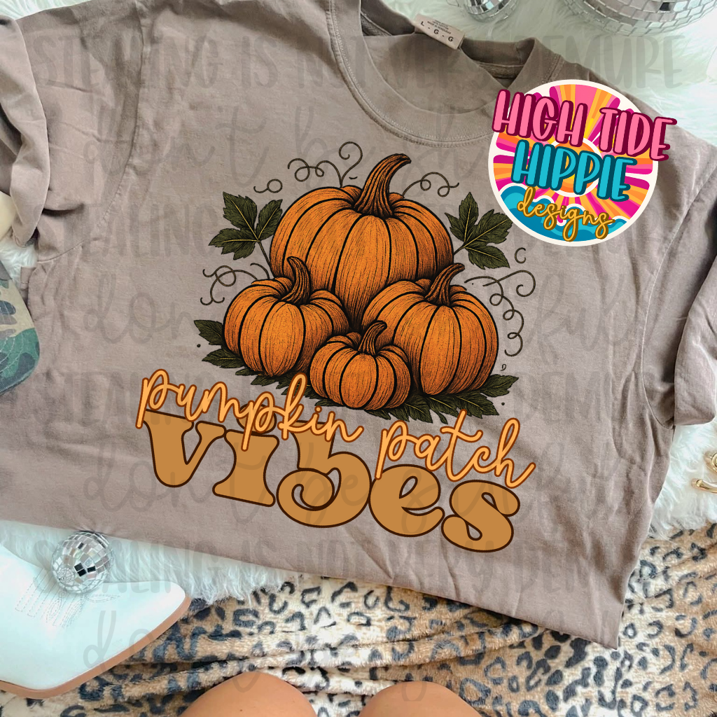 Pumpkin Patch Vibes PNG DIGITAL DOWNLOAD