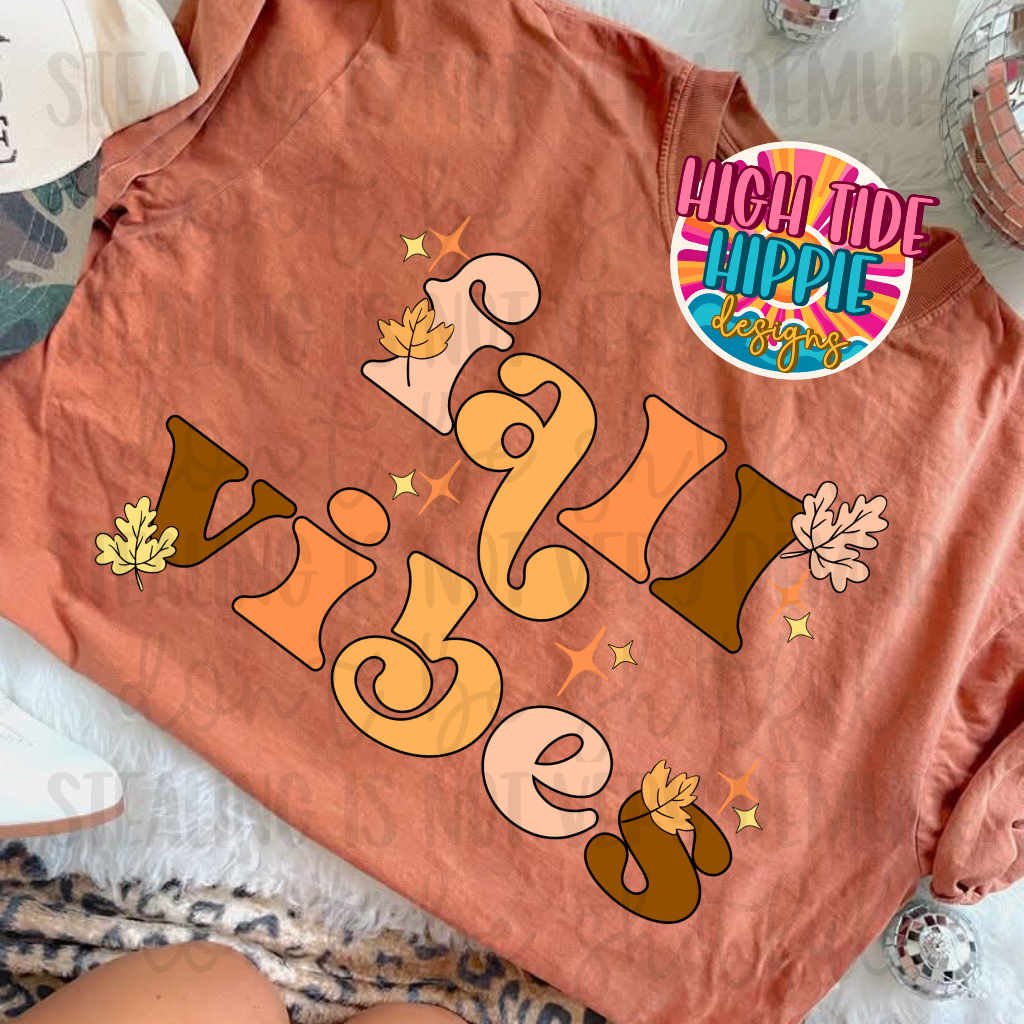 Fall Vibes PNG DIGITAL DOWNLOAD