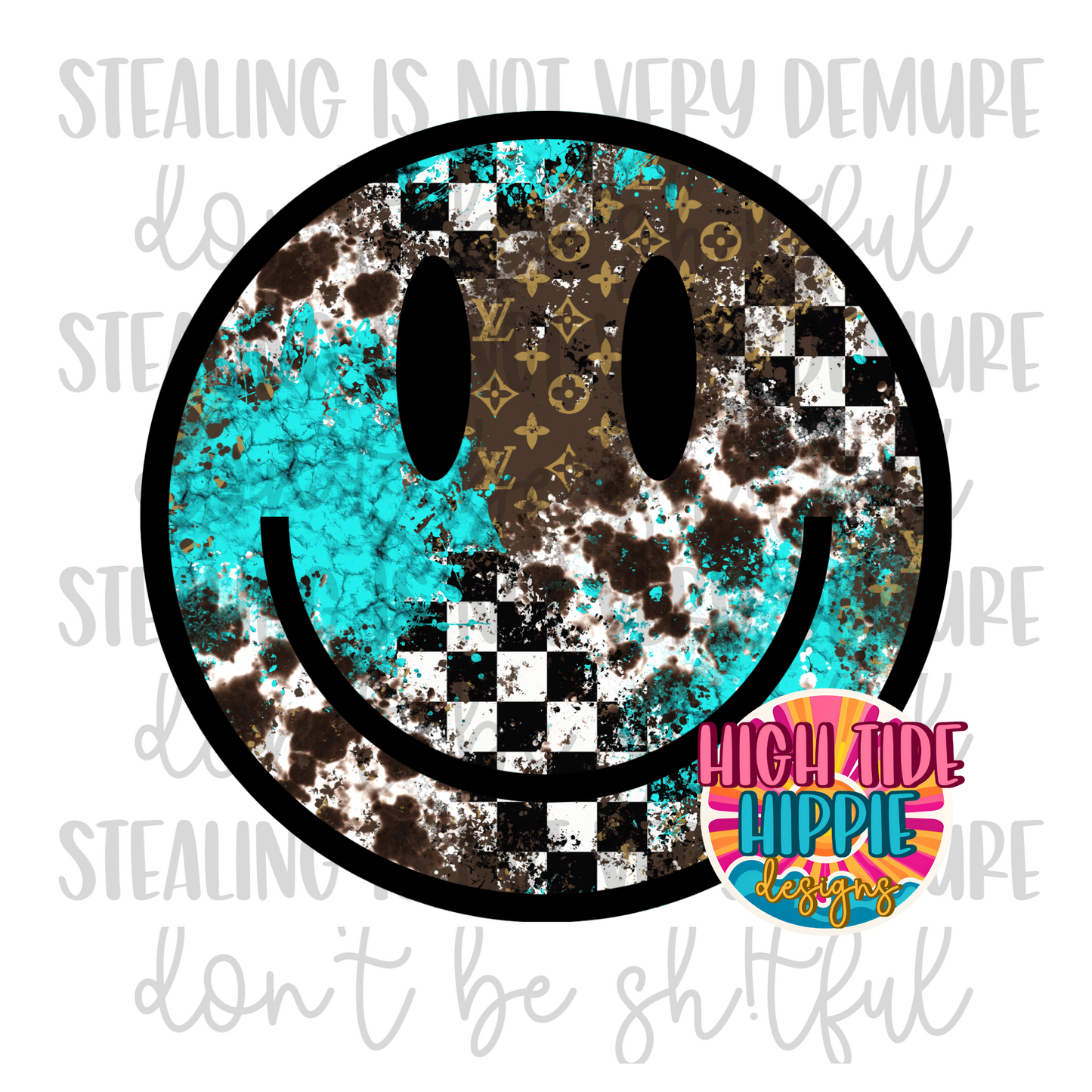 Boujee Happy Face PNG DIGITAL DOWNLOAD