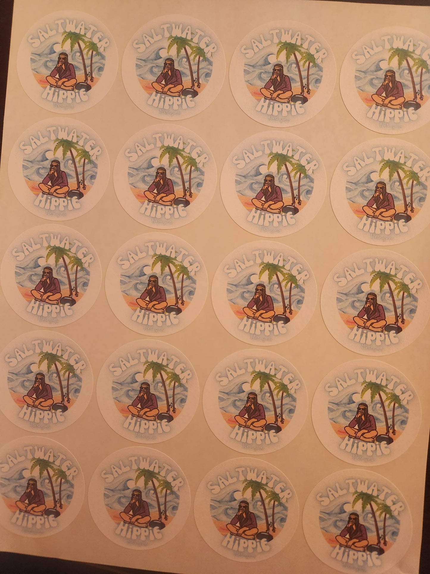 2" Round Logo Labels PRINTED IN COLOR