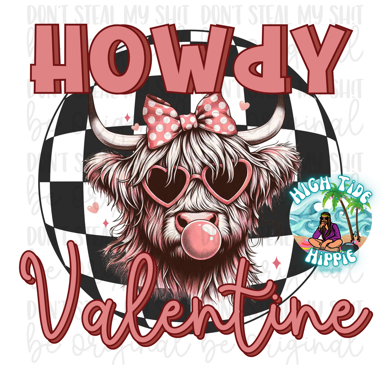 Heifer Valentine- PNG digital download