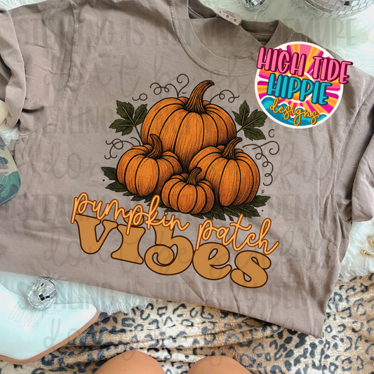 Pumpkin Patch Vibes PNG DIGITAL DOWNLOAD