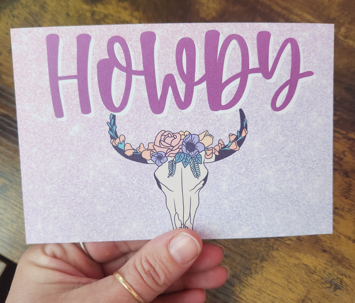 Howdy Thank You Cards