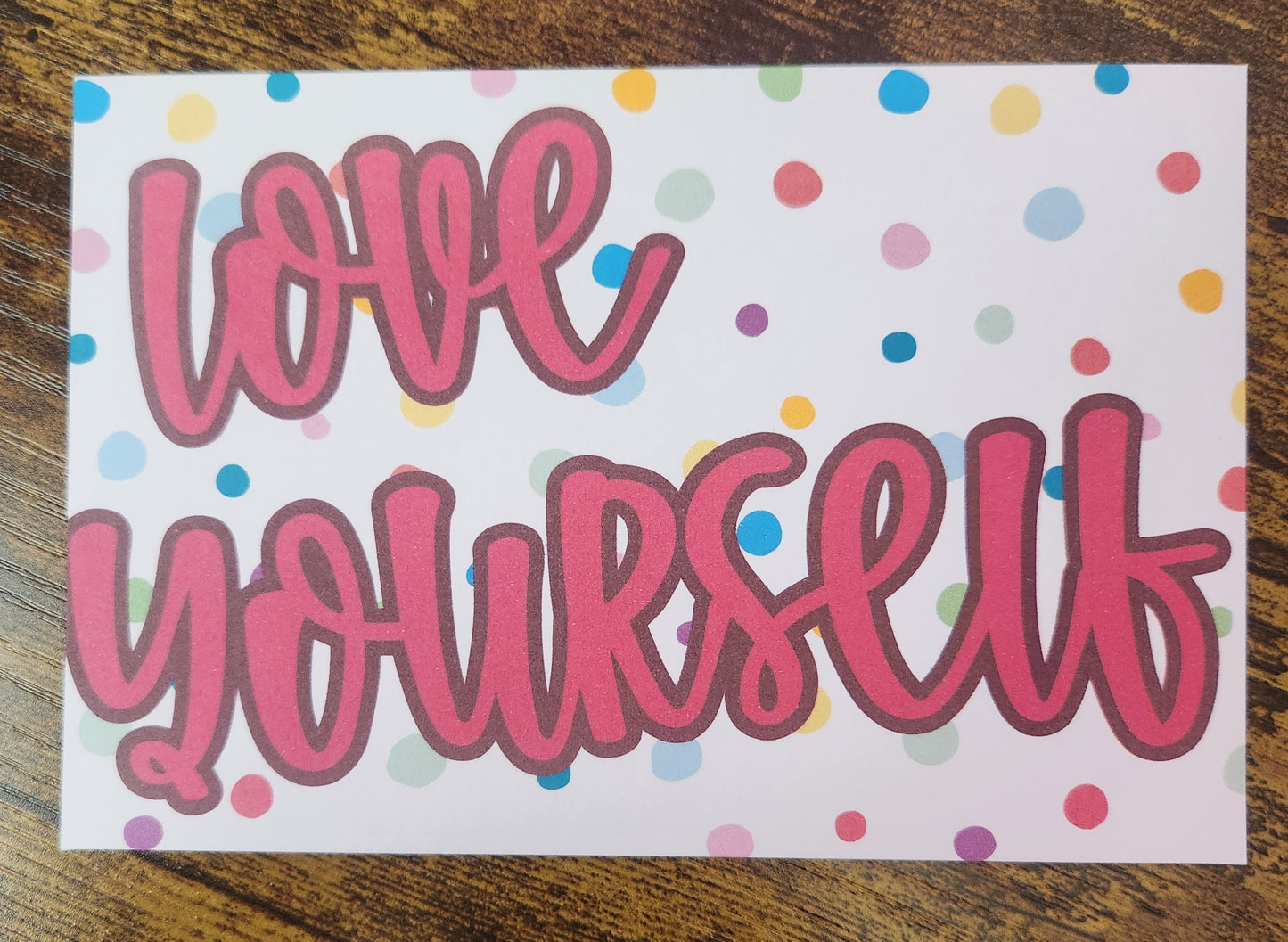 Love Yourself Thank You Cards