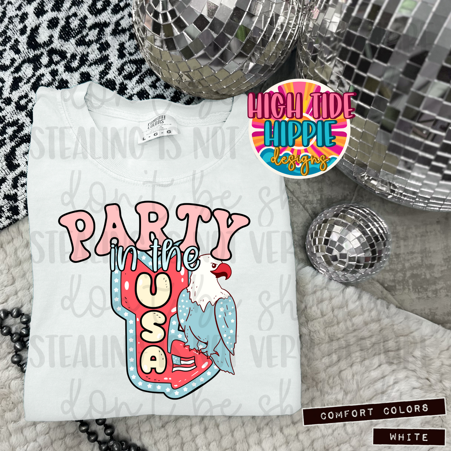 Party In The USA PNG DIGITAL DOWNLOAD