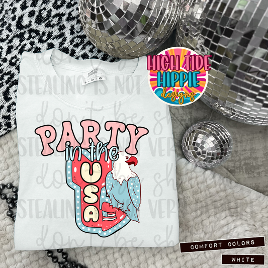 Party In The USA PNG DIGITAL DOWNLOAD