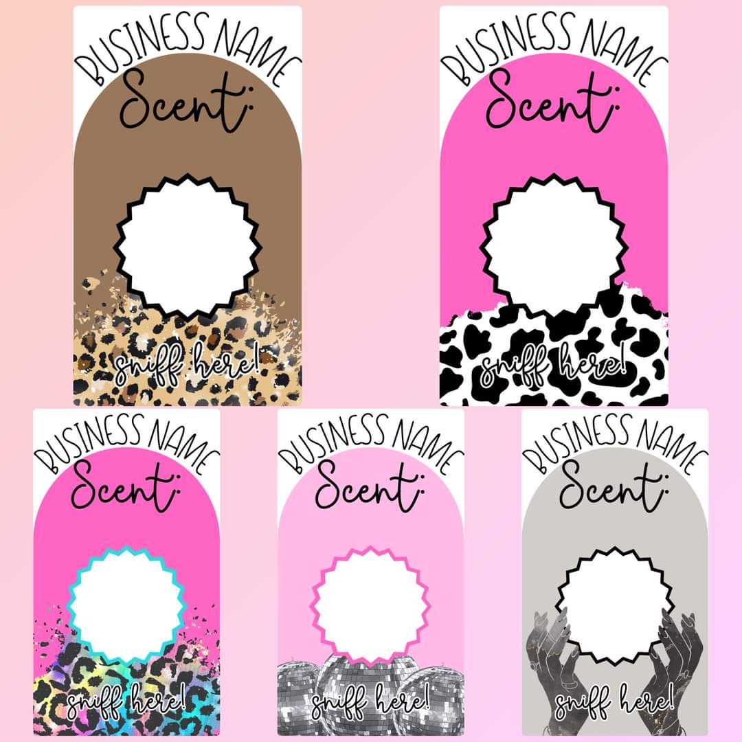 Sample Scent Cards