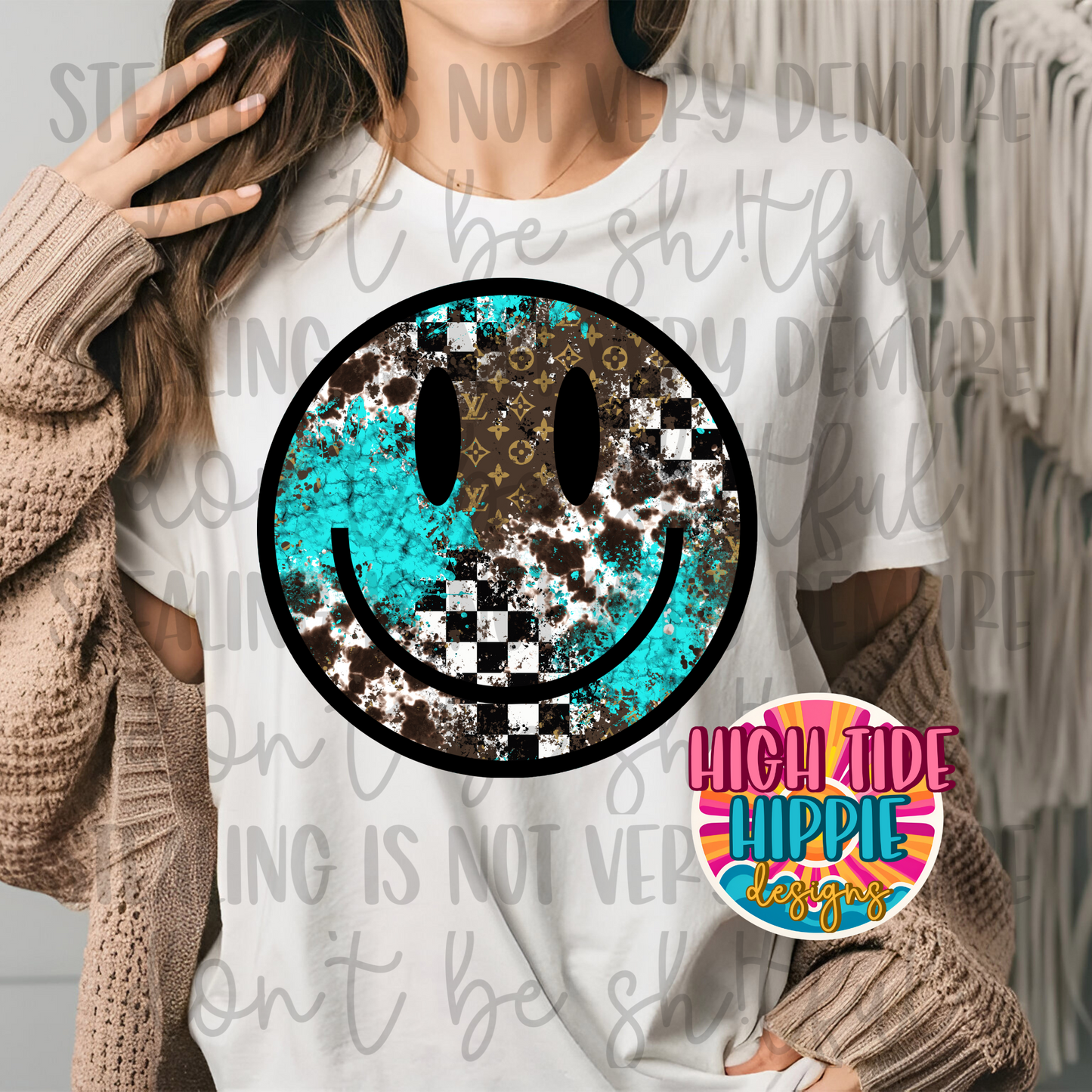 Boujee Happy Face PNG DIGITAL DOWNLOAD