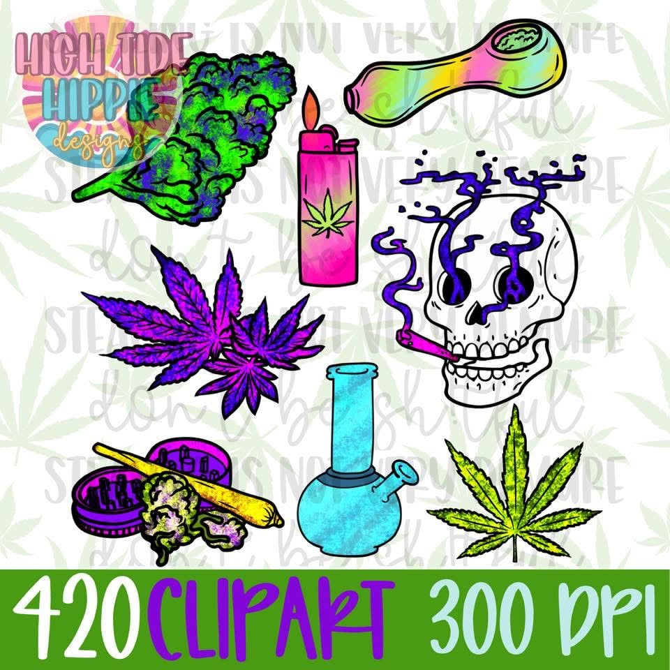 420 Clip Art Bundle