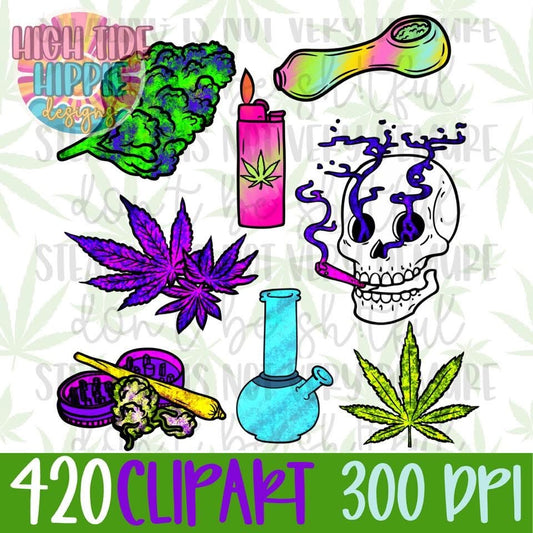 420 Clip Art Bundle