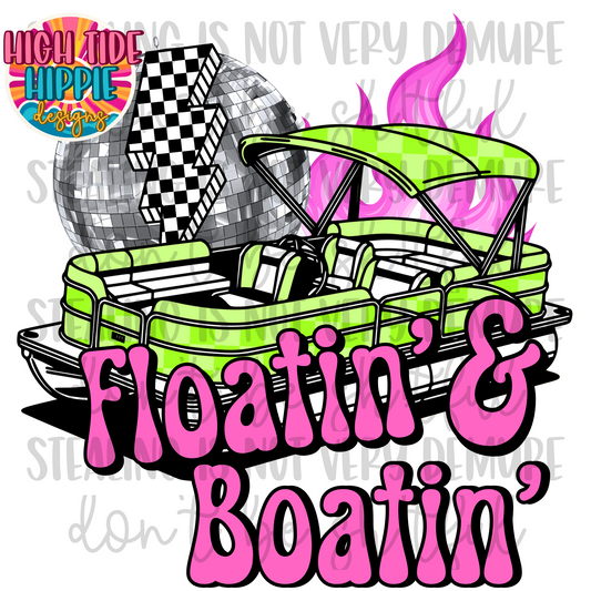Boatin’ and Floatin’ PNG DIGITAL DOWNLOAD