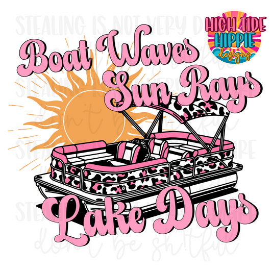 Lake Days PNG DIGITAL DOWNLOAD