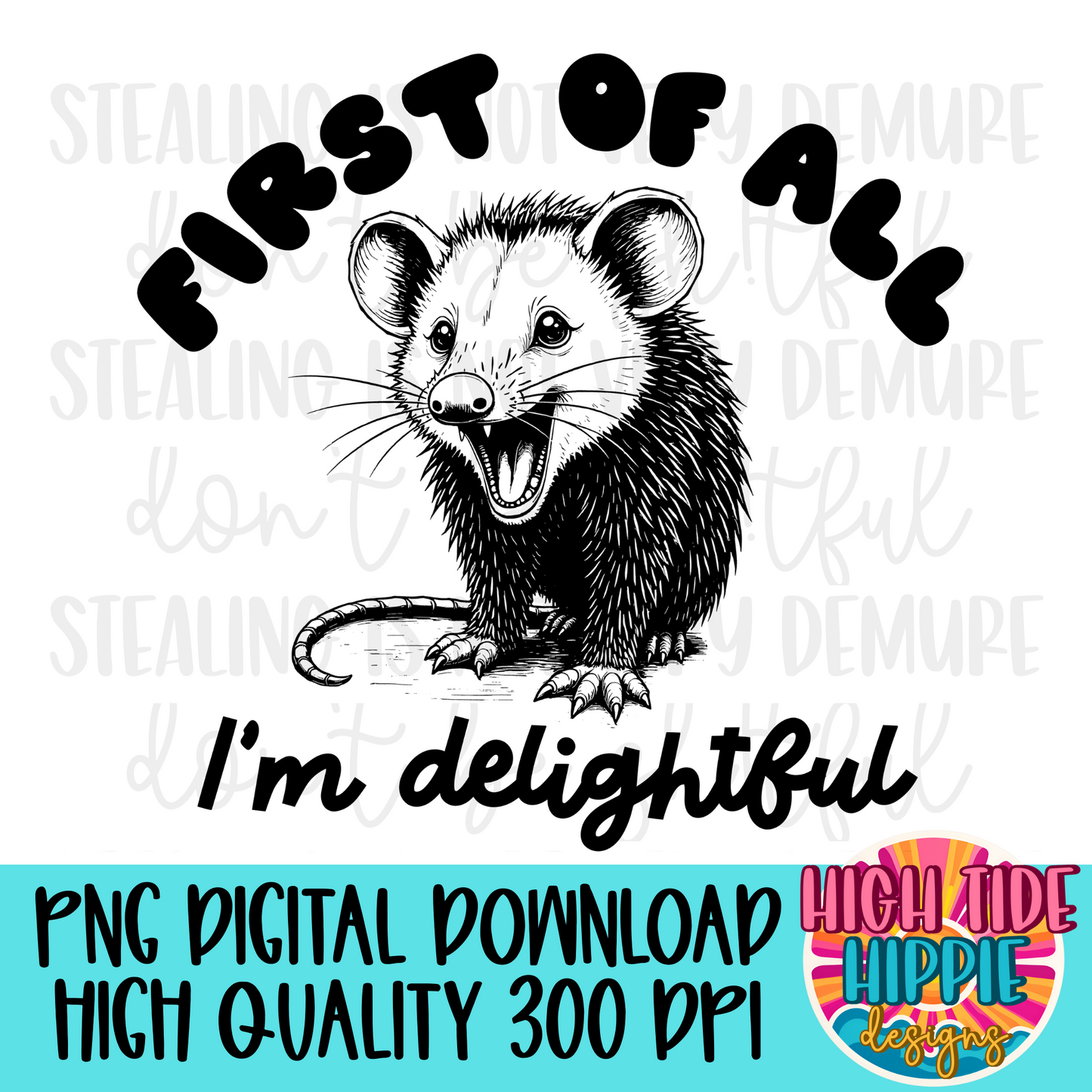 First Of All PNG DIGITAL DOWNLOAD
