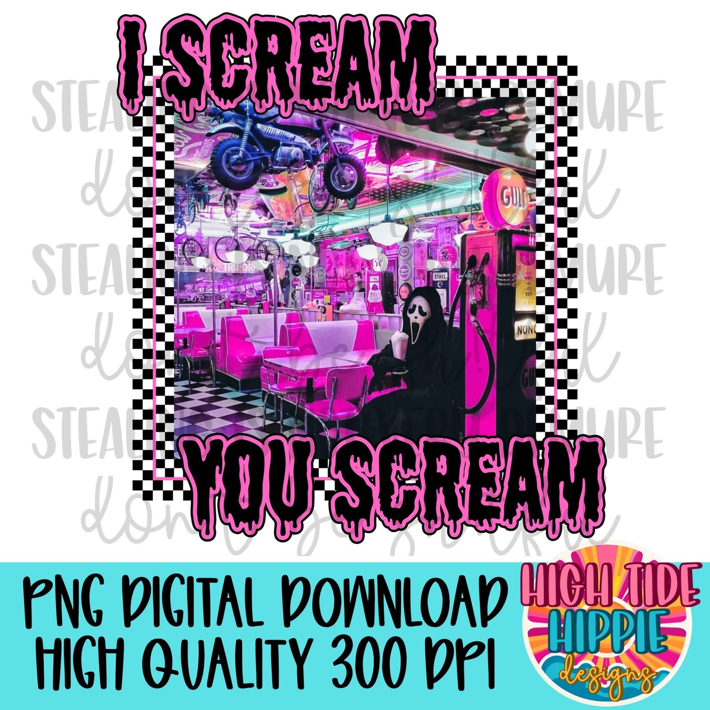 I Scream, You Scream PNG DIGITAL DOWNLOAD