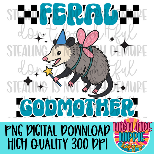 Feral Godmother PNG DIGITAL DOWNLOAD