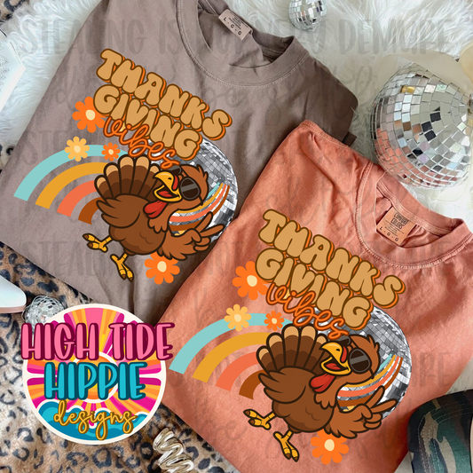 Thanksgiving Vibes PNG DIGITAL DOWNLOAD