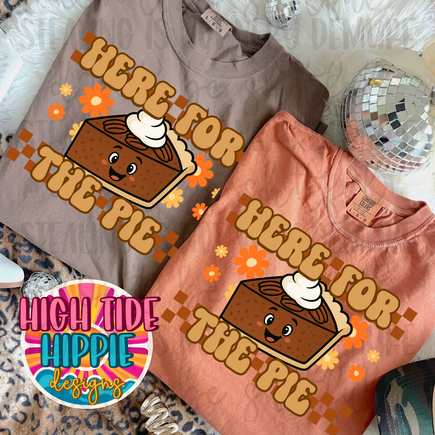 Here For The Pie PECAN PNG DIGITAL DOWNLOAD