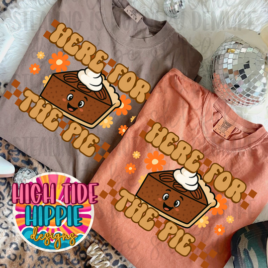 Here For The Pie PECAN PNG DIGITAL DOWNLOAD