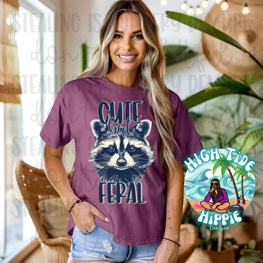 Cute But Feral PNG DIGITAL DOWNLOAD