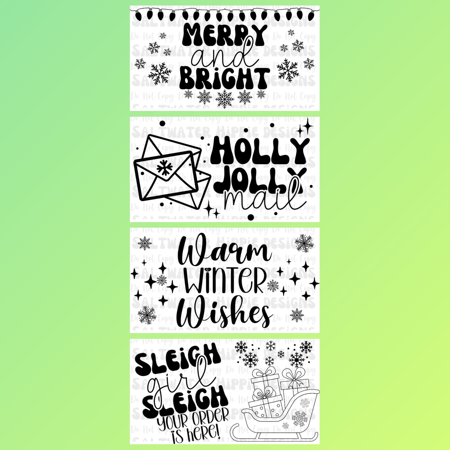 Christmas Package Labels