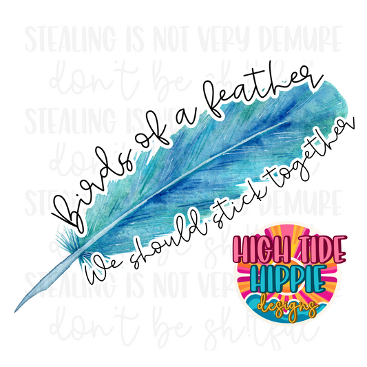 Birds Of A Feather PNG DIGITAL DOWNLOAD