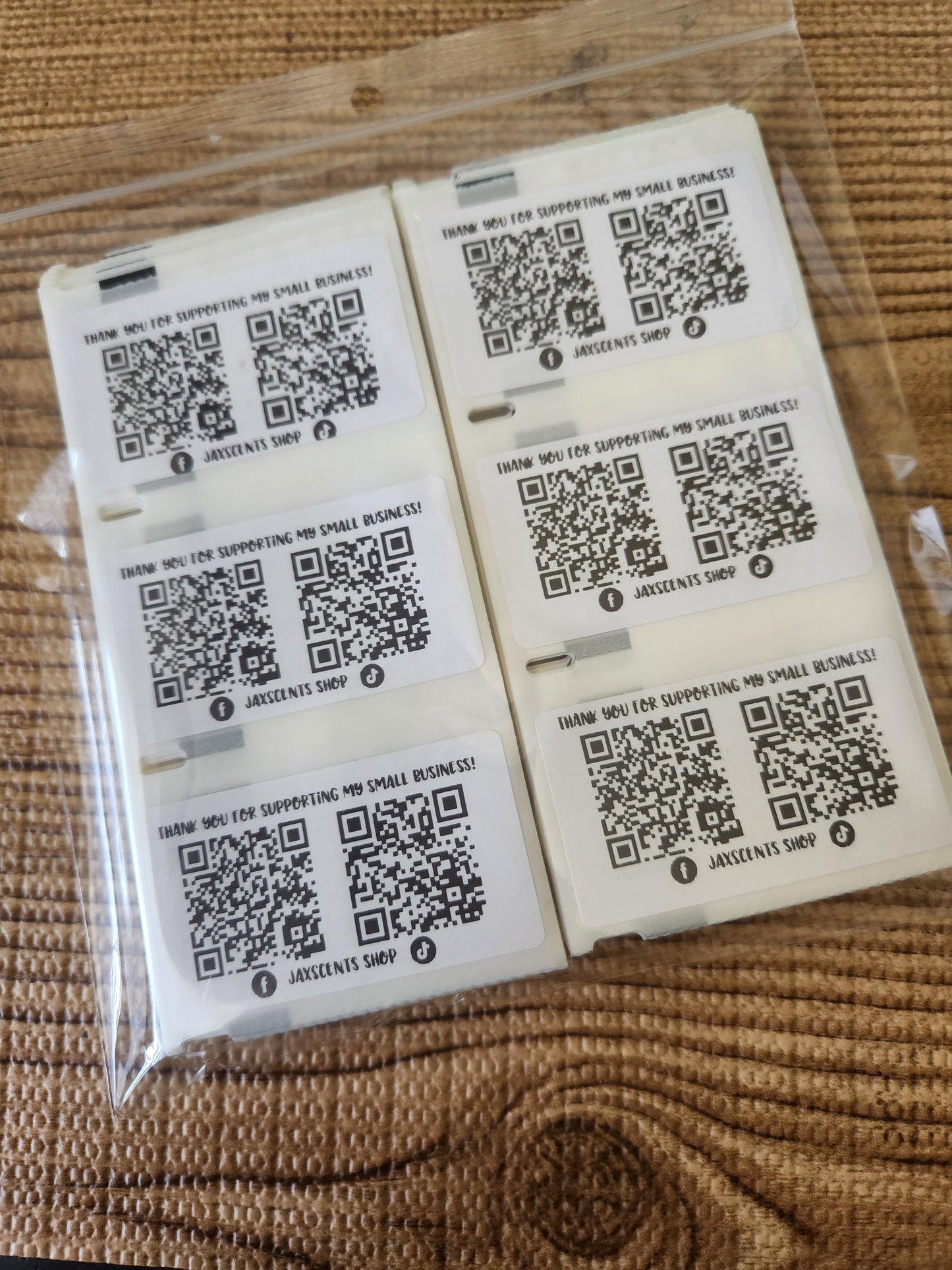 QR Code Package Labels