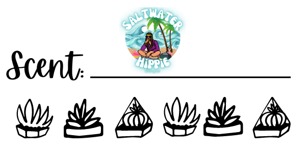 Succulent Scent Label