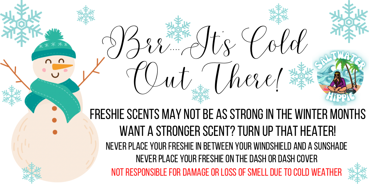 It’s Cold Out There! Freshie Labels