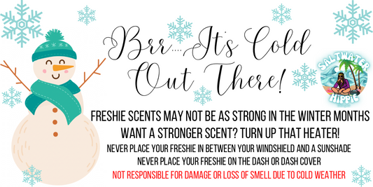 It’s Cold Out There! Freshie Labels